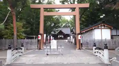 旭川神社の鳥居