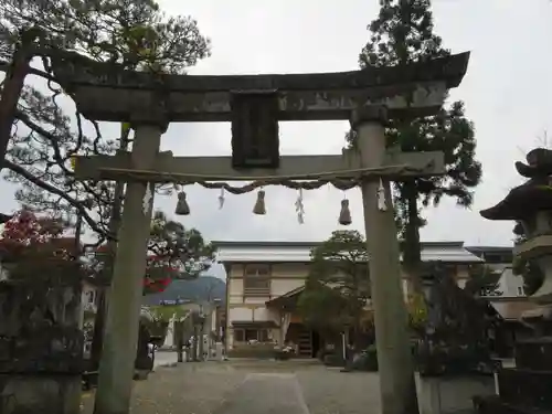 飛騨天満宮の鳥居