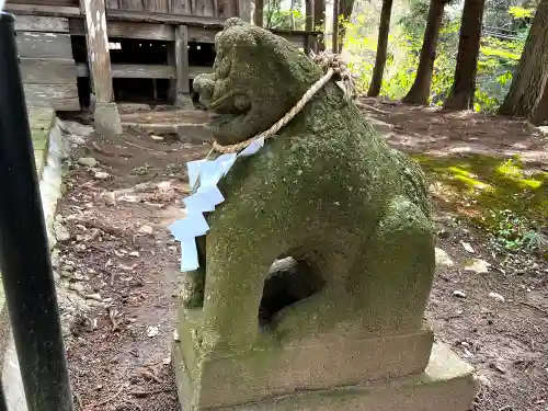 石手堰神社の狛犬