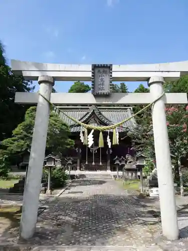 相馬小高神社の鳥居