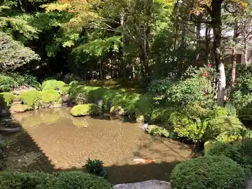 寂光院の庭園