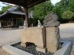 梅坪神社の手水