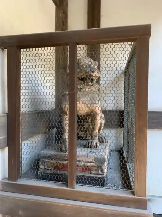 日牟禮八幡宮の狛犬