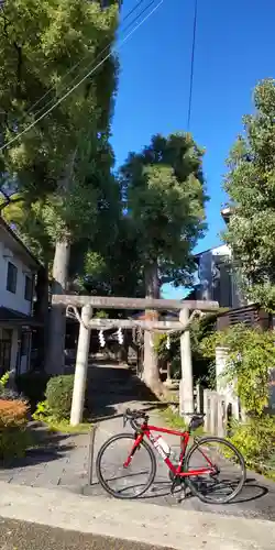 梅津大神宮の鳥居