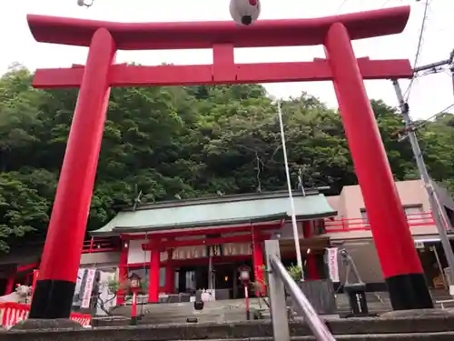 徳島眉山天神社の鳥居