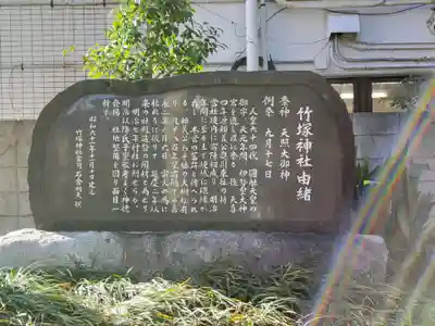 竹塚神社の歴史