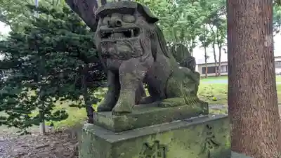 羽幌神社の狛犬