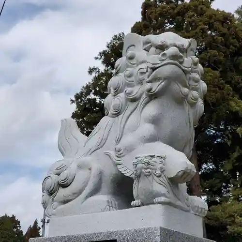 藤津比古神社の狛犬