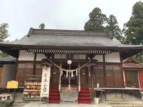 花巻神社の本殿・本堂