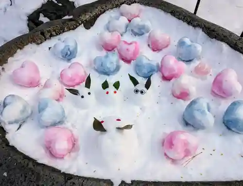 彌彦神社　(伊夜日子神社)の像