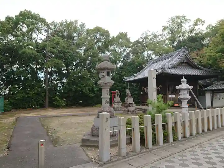 八幡社(新田八幡社)の末社・摂社