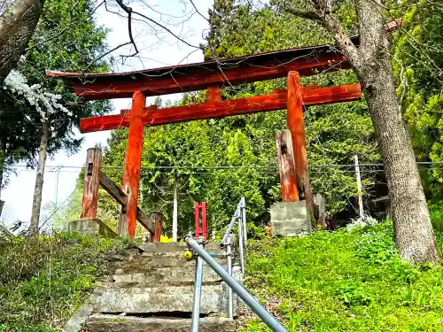 戸隠神社の鳥居