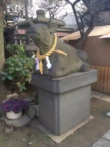 平河天満宮の狛犬