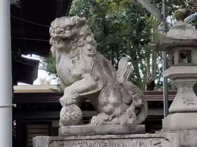 片山八幡神社の狛犬