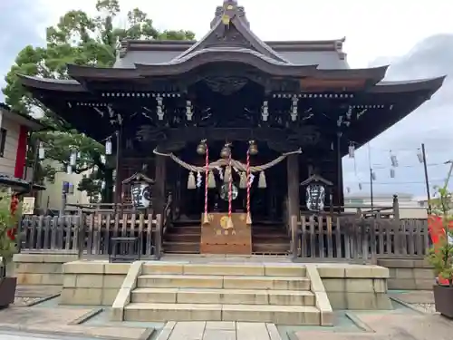 溝口神社の本殿・本堂