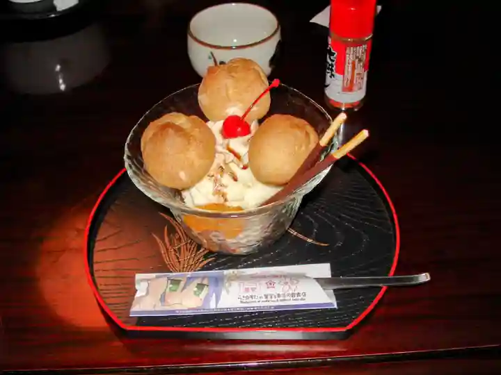 鷲宮神社の食事