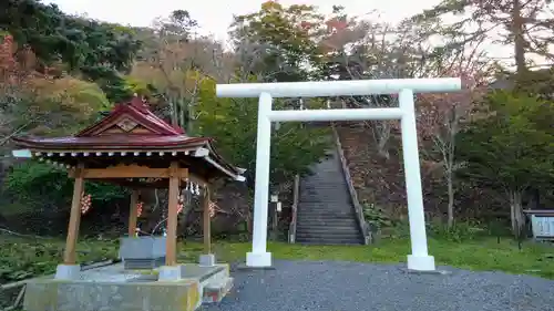 厚岸神社の鳥居