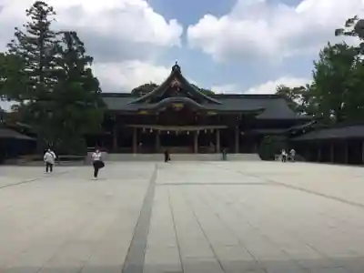 寒川神社の本殿・本堂