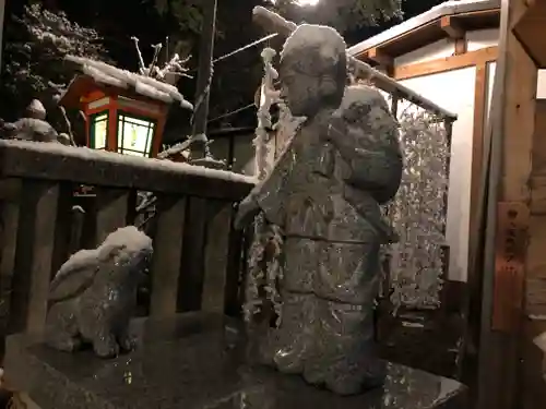 八坂神社(祇園さん)の像