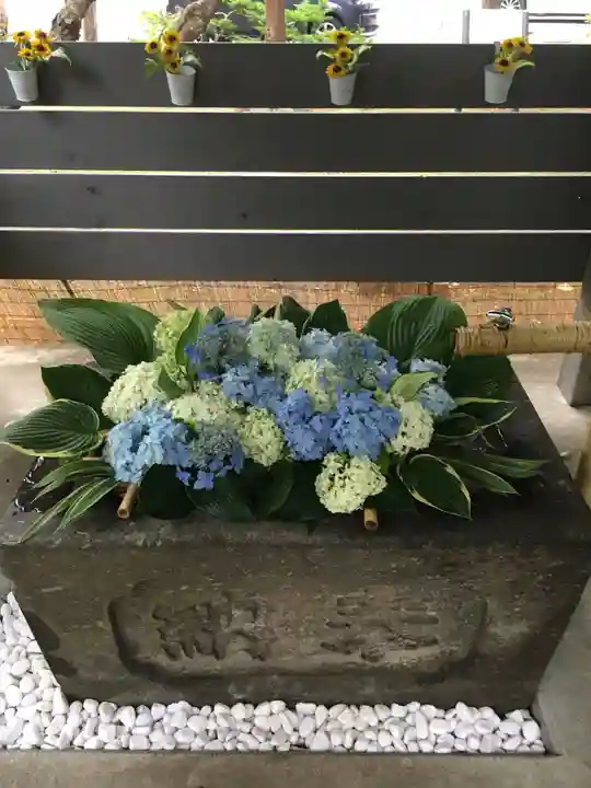 北広島市総鎮守 廣島神社の手水舎