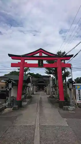 本折日吉神社の鳥居