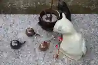 開成山大神宮の手水舎