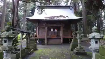 海士部神社の本殿・本堂