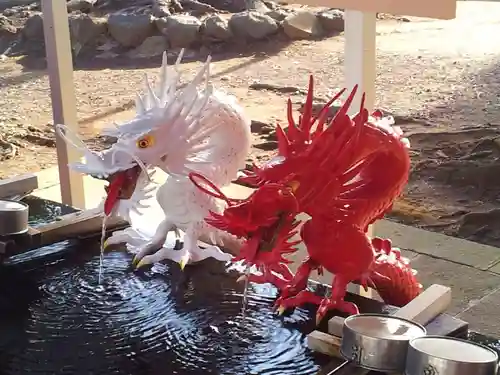 伊豆山神社の手水舎