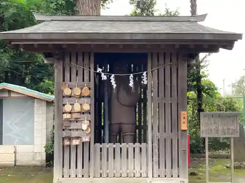 武蔵野神社の像