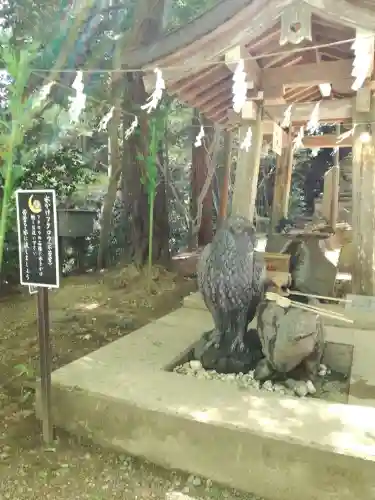 鷲子山上神社の狛犬