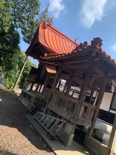 松屋八幡宮の本殿