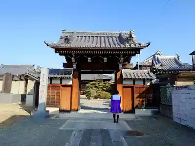 松栄寺の山門・神門
