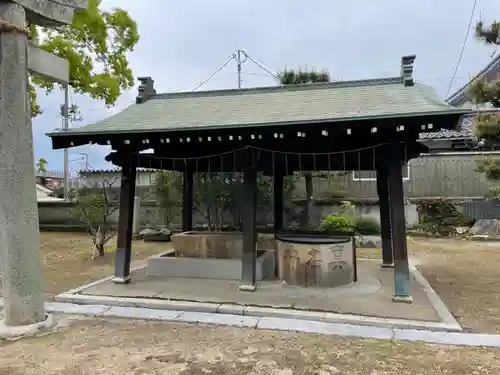 老松神社の手水舎