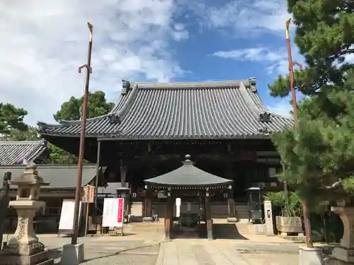 葛井寺の本殿