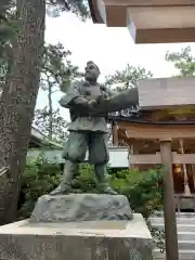 安宅住吉神社の像