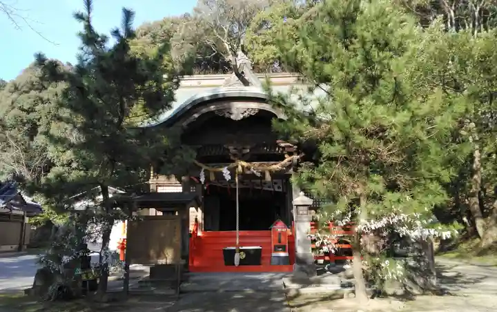 恵蘇八幡宮の本殿・本堂