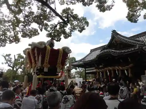 百舌鳥八幡宮の本殿