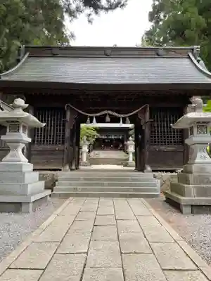河口浅間神社の山門・神門