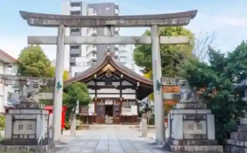 三輪神社の鳥居