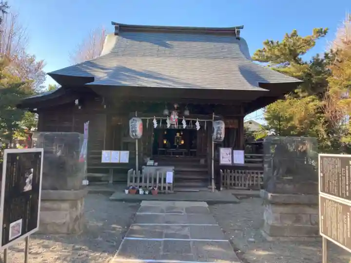 御霊神社の本殿・本堂