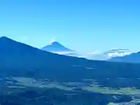 車山神社の景色