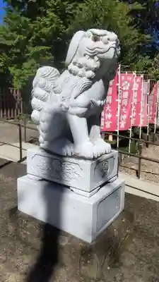 櫻岡大神宮の狛犬