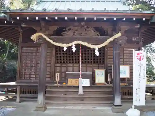 野津田神社の本殿・本堂