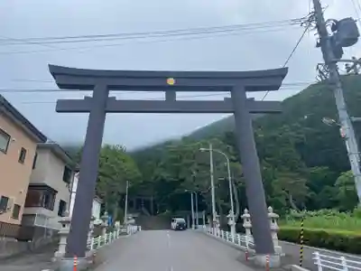 函館八幡宮の鳥居