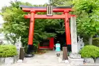 稲荷神社(柏井稲荷社)の鳥居