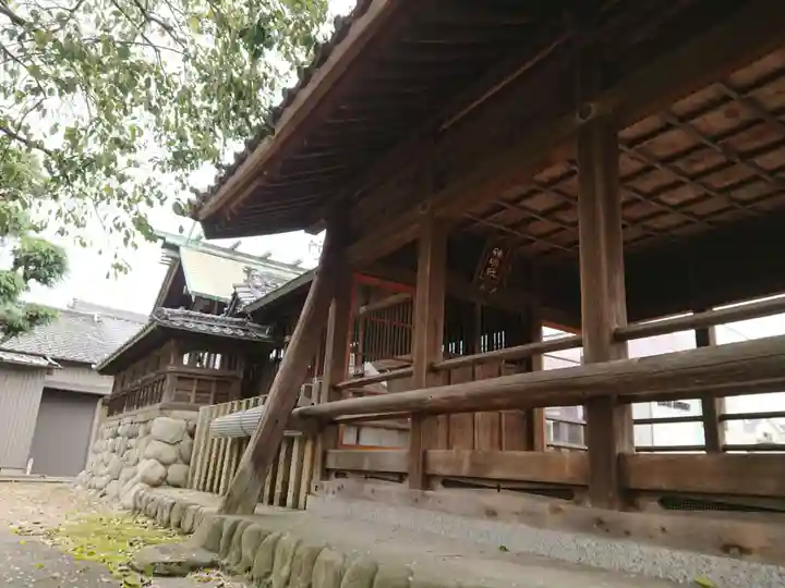 神明社(明正)の本殿・本堂