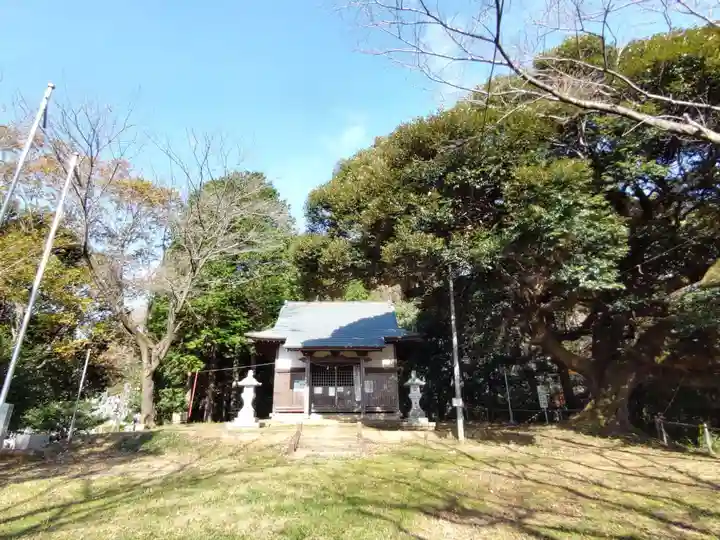 越野日枝神社の本殿・本堂