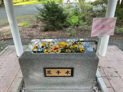 端野神社の手水