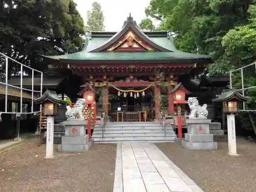 前川神社の本殿