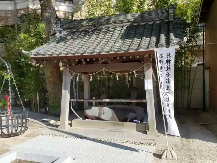 菅生神社の手水舎